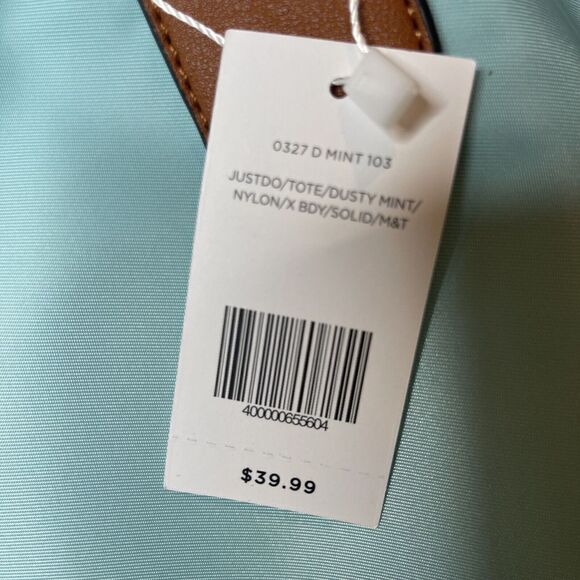 Mia And Tess Bag Brand New Tote And Shoulder Bag Turquoise  FALL Transition - Picture 3 of 12